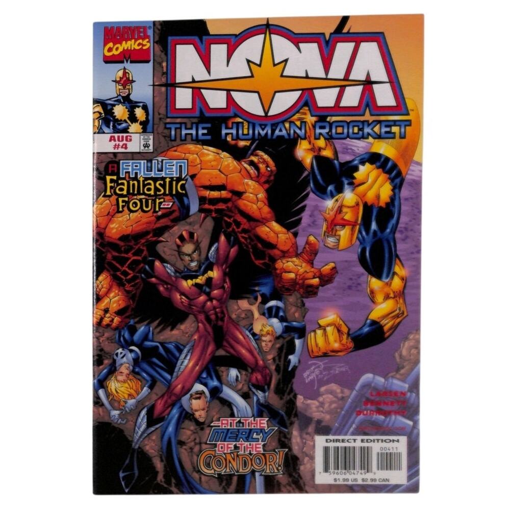 Nova # 4 - NM - Marvel  - 1999